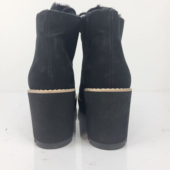 Eileen Fisher Capa Boots Booties Wedge Black Size 6 - Picture 6 of 7
